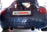 Catback výfuk RACE Audi TT 8N quattro 1.8T Milltek Sport - bez rezonátoru / kulaté černé koncovky
