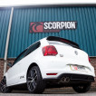 Catback výfuk VW Polo GTI 6R 1,8 TSI Scorpion Exhausts - Leštěné koncovky