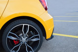 Maxton Design Boční nástavce zadního nárazníku Audi S1 8X - texturovaný plast