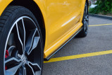 Maxton Design Prahové nástavce Audi S1 8X - texturovaný plast