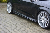 Maxton Design Prahové lišty Audi A3 S-Line/S3 8V Hatchback  - texturovaný plast