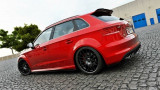 Maxton Design Nástavec střešního spoileru Audi A3 S-Line/S3 8V Sportback/Hatchback - karbon