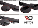 Maxton Design Boční lišty zadního nárazníku Audi A3 S-Line/S3 8V Sportback/Hatchback - texturovaný plast