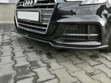 Maxton Design Spoiler předního nárazníku Audi A3 S-Line/S3 8V Facelift V.2 - karbon