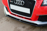 Maxton Design Spoiler předního nárazníku Audi RS3 8P - texturovaný plast