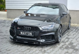 Maxton Design Spoiler předního nárazníku Racing Audi RS3 8V Sportback Facelift V.1