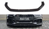 Maxton Design Spoiler předního nárazníku Audi RS3 8V Sportback Facelift V.1 - černý lesklý lak