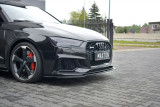 Maxton Design Spoiler předního nárazníku Audi RS3 8V Sportback Facelift V.2 - karbon
