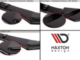 Maxton Design Boční lišty zadního nárazníku Audi S3 8L - černý lesklý lak