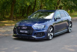 Maxton Design Spoiler předního nárazníku Audi RS4 B9 V.1 - karbon