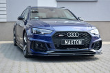 Maxton Design Spoiler předního nárazníku Audi RS4 B9 V.2 - karbon