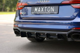 Maxton Design Spoiler zadního nárazníku Audi RS4 B9 Avant - karbon