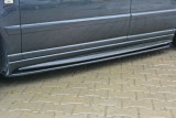 Maxton Design Prahové lišty Audi S4 B5 Avant - černý lesklý lak