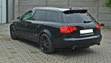 Maxton Design Prahové lišty Audi A4/S4/A4 S-Line B6/B7 Avant - černý lesklý lak