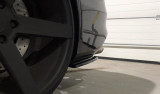 Maxton Design Boční lišty zadního nárazníku Audi S4 B8 Facelift - texturovaný plast