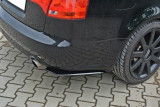 Maxton Design Boční lišty zadního nárazníku Audi A4 B7 - texturovaný plast