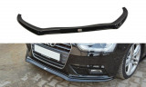 Maxton Design Spoiler předního nárazníku Audi A4 B8 Facelift V.2 - texturovaný plast