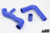 Do88 Set tlakových silikonových hadic se zachováním symposeru Ford Focus mk2 RS 2,5T R5 - Modrá