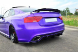 Maxton Design Spoiler víka kufru Audi RS5/RS5 Facelift B8 - texturovaný plast