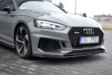 Maxton Design Spoiler předního nárazníku Audi RS5 B9 Coupe/Sportback V.1 - texturovaný plast