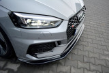 Maxton Design Spoiler předního nárazníku Audi RS5 B9 Coupe/Sportback V.2 - černý lesklý lak