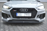 Maxton Design Spoiler předního nárazníku Audi RS5 B9 Coupe/Sportback V.2 - karbon