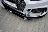 Maxton Design Spoiler předního nárazníku Racing Audi RS5 B9 Coupe/Sportback V.1