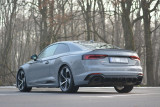 Maxton Design Spoiler zadního nárazníku Audi RS5 B9 Coupe/Sportback - texturovaný plast