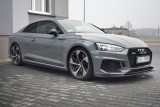 Maxton Design Prahové lišty Audi RS5 B9 Coupe - černý lesklý lak