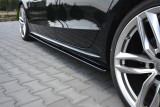 Maxton Design Prahové lišty Audi S5/A5 S-Line/Facelift B8 Sportback - texturovaný plast