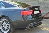 Maxton Design Spoiler víka kufru Audi S5/A5 S-Line/Facelift B8 Coupe - černý lesklý lak
