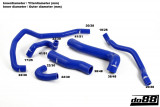 Do88 Set silikonových hadic vedení chladící kapaliny BMW M3 E46 3,2 R6 S54B32 - Modré