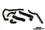 Do88 Set silikonových hadic vedení chladící kapaliny BMW M3 E46 3,2 R6 S54B32 - Černé