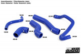 Do88 Set silikonových hadic vedení chladící kapaliny BMW 3 E46 316i 318i N42B18 N46B18 N42B20 N46B20 - Modrá