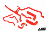 Do88 Set silikonových hadic vedení chladící kapaliny BMW 3 E36 320i 325i M50B20 M50B25 - Červené