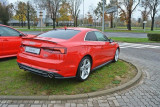 Maxton Design Prahové lišty Audi S5/A5 S-Line B9 Coupe - černý lesklý lak