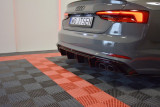 Maxton Design Spoiler zadního nárazníku Audi S5/A5 S-Line B9 Coupe/Sportback - texturovaný plast