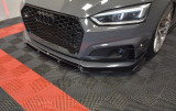 Maxton Design Spoiler předního nárazníku Audi S5/A5 S-Line B9 Coupe/Sportback V.3