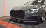 Maxton Design Spoiler předního nárazníku Audi S5/A5 S-Line B9 Coupe/Sportback V.3