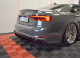 Maxton Design Boční lišty zadního nárazníku Audi S5/A5 S-Line B9 Coupe 
