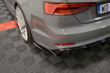 Maxton Design Boční lišty zadního nárazníku Audi S5/A5 S-Line B9 Coupe 