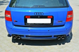 Maxton Design Boční lišty zadního nárazníku Audi RS6 C5 - černý lesklý lak