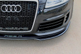 Maxton Design Spoiler předního nárazníku Audi RS6 C6 - černý lesklý lak