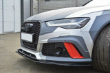 Maxton Design Spoiler předního nárazníku Audi RS6 C7/C7 Facelift V.1 - karbon