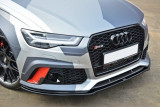 Maxton Design Spoiler předního nárazníku Audi RS6 C7/C7 Facelift V.1 - karbon