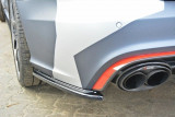Maxton Design Boční lišty zadního nárazníku Audi RS6 C7/C7 Facelift - černý lesklý lak
