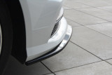 Maxton Design Spoiler předního nárazníku Audi S6/A6 S-Line C7 Facelift - černý lesklý lak