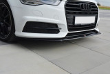 Maxton Design Spoiler předního nárazníku Audi S6/A6 S-Line C7 Facelift - karbon
