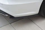 Maxton Design Boční lišty zadního nárazníku Audi S6/A6 S-Line C7 Avant Facelift - karbon