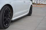 Maxton Design Prahové lišty Audi S6/A6 S-Line C7 Facelift - texturovaný plast